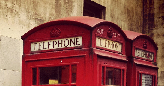 Image of a telephone box